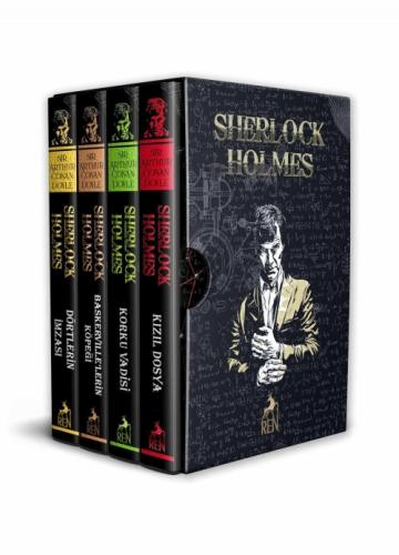 Sherlock Holmes  4 Kitap (Ciltli  -  Özel Baskı)  Frontansicht 1