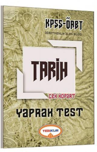 KPSS ÖABT Tarih Yaprak Test  Frontansicht 1