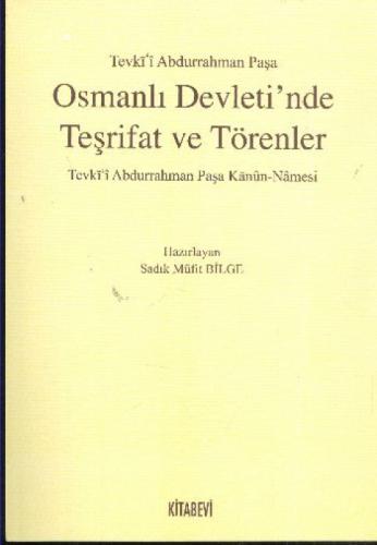 Osmanlı Devleti'nde Teşrifat ve Törenler  Frontansicht 1