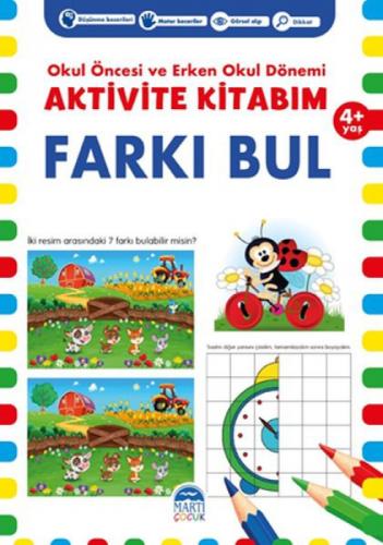 Aktivite Kitabım - Farkı Bul ( 4+ Yaş )  Frontansicht 1