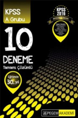 2016 KPSS A Grubu Tamamı  Frontansicht 1