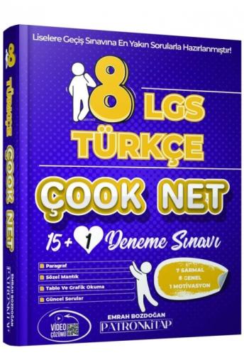 8. Sınıf LGS Çook Net Türkçe 16'lı Sarmal Deneme Sınavı  Frontansicht 1