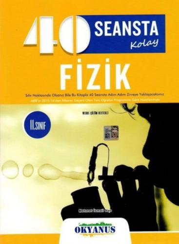 Okyanus Yayınları 11. Sınıf 40 Seansta Fizik Soru Bankası Okyanus Y  Frontansicht 1