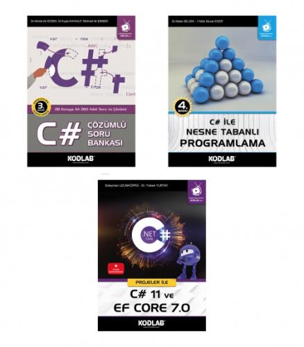 C# Eğitim Seti 4 (3 Kitap Takım)  Frontansicht 1