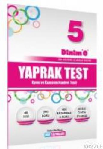 5. Sınıf Din Kültürü Ve Ahlak Bilgisi Yaprak Test  Frontansicht 1