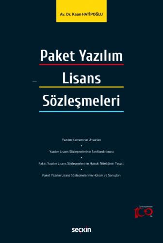 Paket Yazılım Lisans Sözleşmeleri  Frontansicht 1