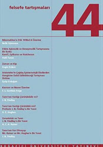 Felsefe Tartışmaları Sayı: 44  Frontansicht 1