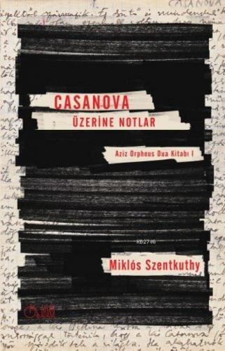 Casanova Üzerine Notlar  Frontansicht 1