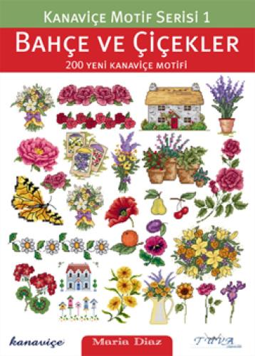 Bahçe ve Çiçekler - Kanaviçe Motif Serisi 1  Frontansicht 1