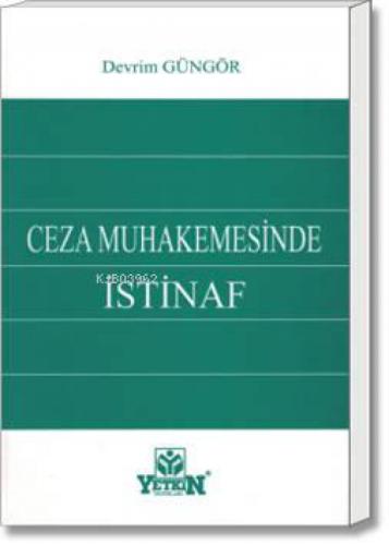 Ceza Muhakemesinde İSTİNAF  Frontansicht 1