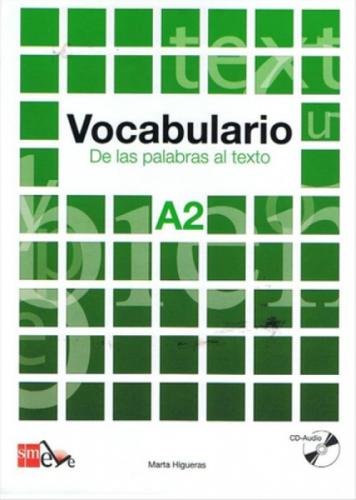 Vocabulario A2 De Las Palabras al Texto +CD  Frontansicht 1