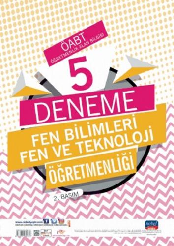 ÖABT Fen Bilimleri ve Teknoloji Öğretmenliği - Öğretmenlik Alan Bilgisi - 5 Deneme  Frontansicht 1