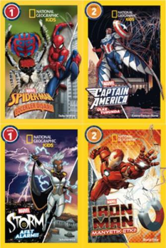 National Geographic Kids  - Marvel Kahramanları ile Keşif Yolculuğu Serisi  Frontansicht 1