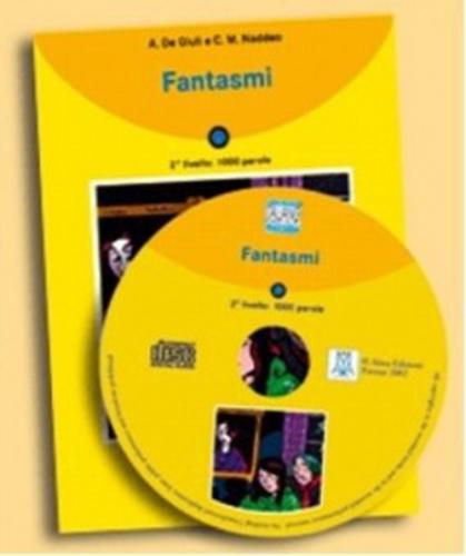 Fantasmi + CD (İtalyanca Okuma Kitabı Temel-Üst Seviye) A1-A2  Frontansicht 1