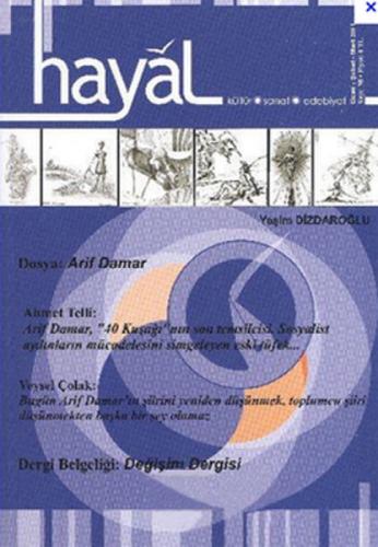 Hayal Kültür Sanat Edebiyat Dergisi Nisan - Mayıs - Haziran - 2025  Sayı 93  Frontansicht 1
