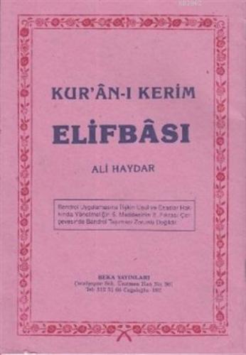 Kuranı Kerim Elifbası  Frontansicht 1