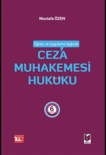 Ceza Muhakemesi Hukuku  Frontansicht 1