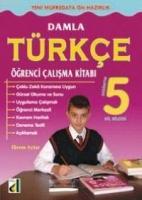 Damla Türkçe Öğrenci Çalışma Kitabı -5  Frontansicht 1