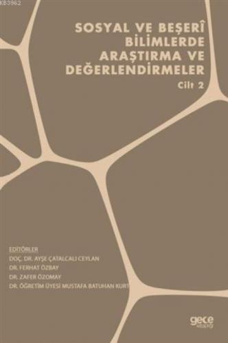 Sosyal ve Beşeri Bilimlerde Araştırma ve Değerlendirmeler - Cilt 2  Frontansicht 1