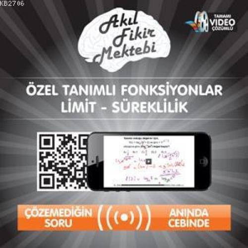 Özel Tanımlı Fonksiyonlar  Limit - Süreklilik  Frontansicht 1