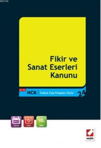 Fikir ve Sanat Eserleri Kanunu (Cep Boy)  Frontansicht 1