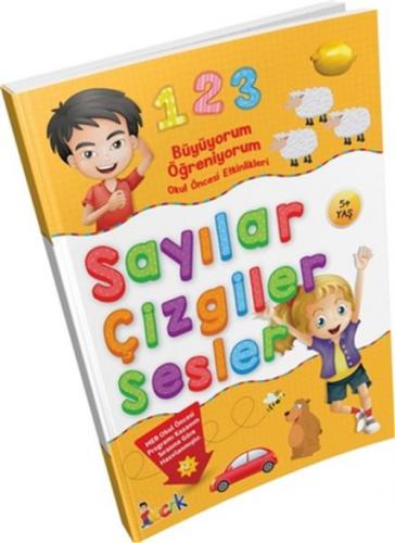 Büyüyorum Öğreniyorum Okul Öncesi Etkinlikleri Sayılar Çizgiler Sesler  Frontansicht 1