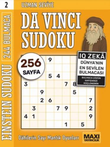 Da Vinci Uzman Sudoku 2  Frontansicht 1
