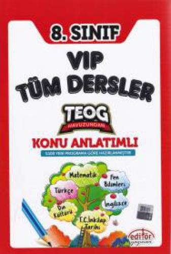 8.Sınıf Vip Tüm Dersler TEOG Konu Anlatımlı  Frontansicht 1