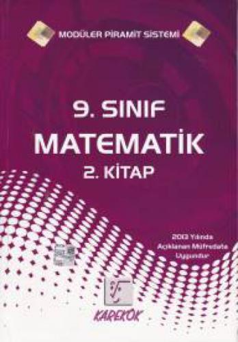 9. Sınıf Matematik 2.Kitap  Frontansicht 1