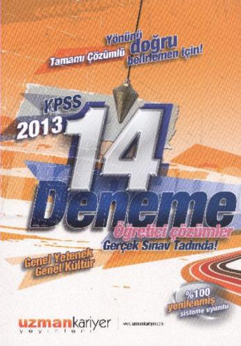 2013 KPSS Genel Yetenek Genel Kültür 14 Deneme Çözümlü  Frontansicht 1