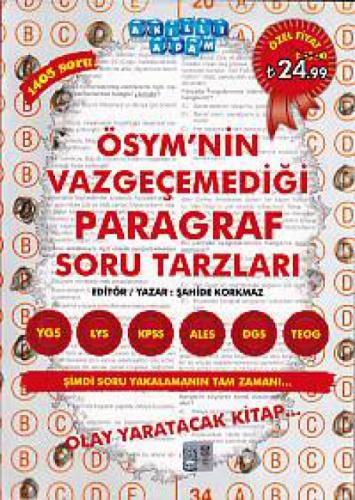 ÖSYM'nin Vazgeçemediği Paragraf Soru Tarzları  Frontansicht 1