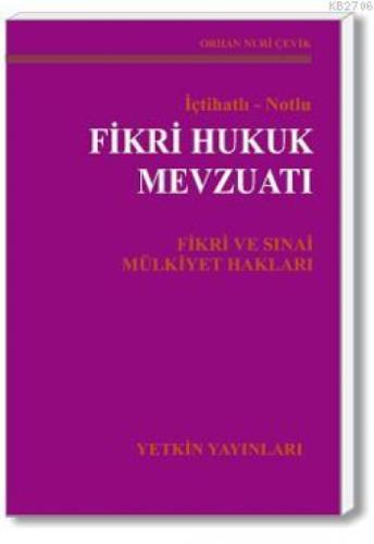 Fikrî Hukuk Mevzuatı (Fikrî ve Sınaî Mülkiyet Hakları)  Frontansicht 1