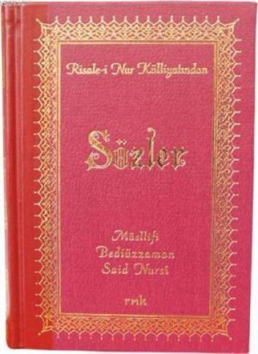Sözler (Orta Boy - Sırtı Deri)  Frontansicht 1