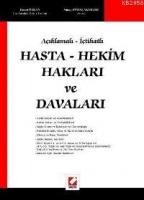 Hasta - Hekim Hakları ve Davaları (Ciltli)  Frontansicht 1