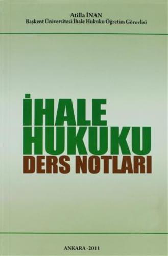 İhale Hukuku Ders Notları  Frontansicht 1