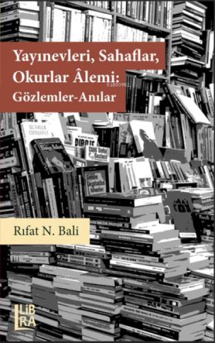 Yayınevleri, Sahaflar, Okurlar Âlemi: Gözlemler-Anılar  Frontansicht 1