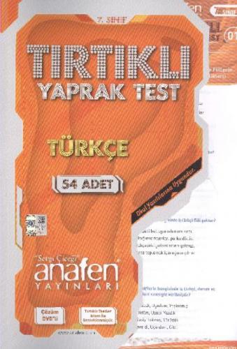 7.Sınıf Türkçe Tırtıklı  Frontansicht 1