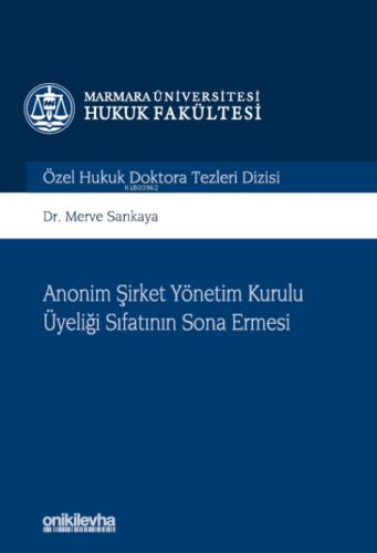 Anonim Şirket Yönetim Kurulu Üyeliği Sıfatının Sona Ermesi  Frontansicht 1