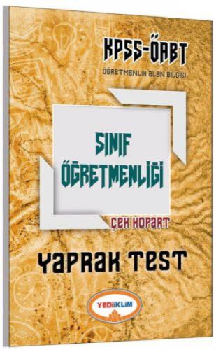 KPSS ÖABT Sınıf Öğretmenliği Çek Kopart Yaprak Test 2017  Frontansicht 1