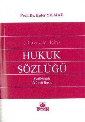 Hukuk Sözlüğü (Öğrenciler İçin)  Frontansicht 1