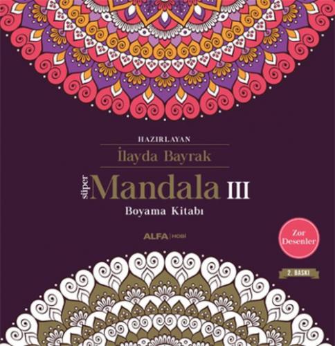 Süper Mandala 3 Boyama Kitabı  Frontansicht 1