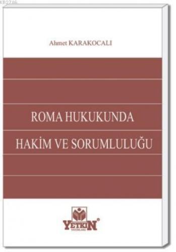 Roma Hukukunda Hâkim ve Sorumluluğu  Frontansicht 1