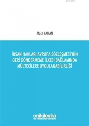 İnsan Hakları Avrupa Sözleşmesi'nin Geri Göndermeme İlkesi Bağlamında Mültecilere Uygulanabilirliği  Frontansicht 1