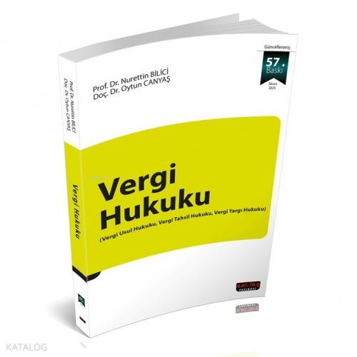 Vergi Hukuku  Frontansicht 1