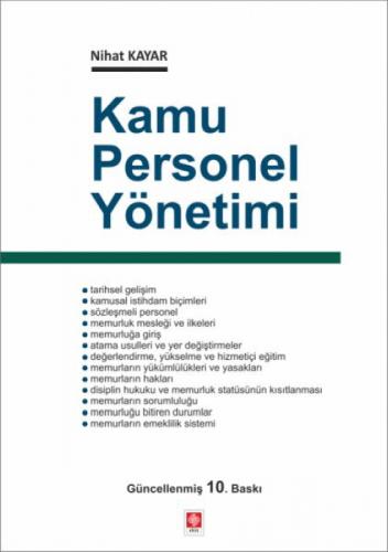 Kamu Personel Yönetimi  Frontansicht 1
