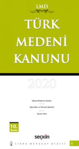 Türk Medeni Kanunu  Frontansicht 1