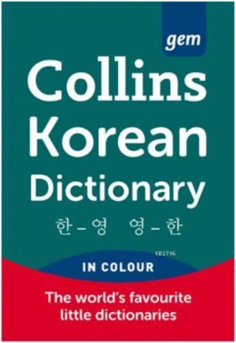 Collins Gem Korean Dictionary  Frontansicht 1