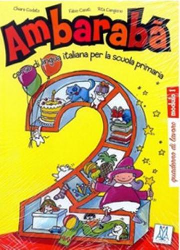 Ambaraba 2 (Çalışma Kitabı) Çocuklar İçin İtalyanca (6-10 Yaş)  Frontansicht 1