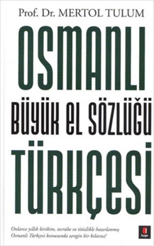 Osmanlı Türkçesi Büyük El Sözlüğü (Ciltli)  Frontansicht 1