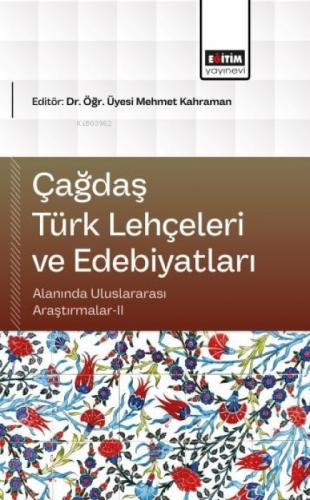 Çağdaş Türk Lehçeleri ve Edebiyatları Alanında Uluslararası Araştırmalar - 2  Frontansicht 1